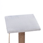 Домик для кошек с когтеточкой «Куб», 35×30×85 см, с площадкой и игрушкой, цвет МИКС - Фото 5