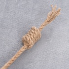 Домик для кошек с когтеточкой «Куб», 35×30×85 см, с площадкой и игрушкой, цвет МИКС - Фото 7