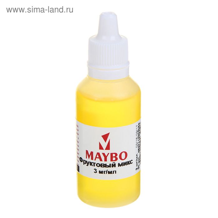 Жидкость для многоразовых ЭИ Maybo, фруктовый, 3 мг, 30 мл - Фото 1