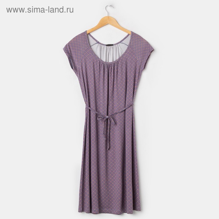 Платье женское "Ромбики", цвет индиго, размер 54 (арт. MV19114/01) - Фото 1