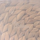 Контейнер пищевой Доляна, 1,2 л, цвет оранжевый - Фото 5