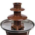 УЦЕНКА Шоколадный фонтан LuazON LFF-01, загрузка 0.7 кг, коричневый - Фото 3