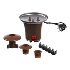 УЦЕНКА Шоколадный фонтан LuazON LFF-01, загрузка 0.7 кг, коричневый - Фото 6
