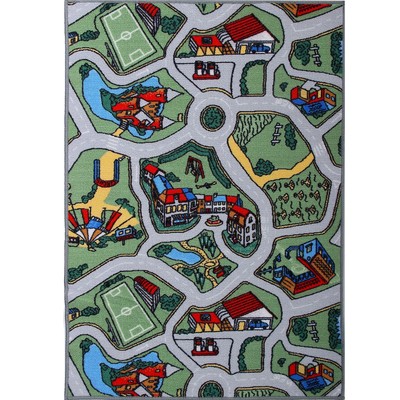 Ковер «Лунапарк», 100х150 см, зелёный