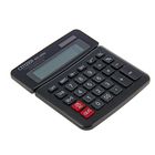 Калькулятор настольный 10-разрядный SDC-340III, двойное питание, поворотный дисплей, черный - Фото 1