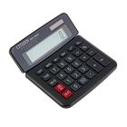 Калькулятор настольный 10-разрядный SDC-340III, двойное питание, поворотный дисплей, черный - Фото 2