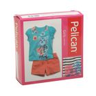 Комплект для девочек (футболка + шорты), рост 104-110 см, возраст 4 года, цвет ярко-розовый - Фото 6