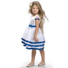 Платье нарядное для девочки, рост 104-110 см, цвет белый - Фото 4