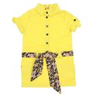 Платье для девочек, рост 110-116 см, возраст 5 лет, цвет жёлтый - Фото 1