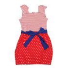 Платье для девочки, рост 146-152 см, цвет красный - Фото 1