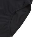Костюм гимнастический «Аллегро», с длинным рукавом, укороченная юбка, размер 28, цвет чёрный - Фото 8