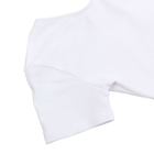 Костюм гимнастический "Мастер-класс", с коротким рукавом, юбка-сетка, размер 28, цвет белый - Фото 5