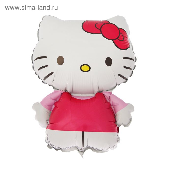 Шар фольгированный 12" Hello Kitty для палочки - Фото 1