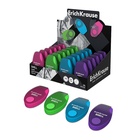 Ластик в пластиковом футляре ErichKrause Shell, мягкий, гипоаллергенный, МИКС - Фото 1