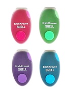 Ластик в пластиковом футляре ErichKrause Shell, мягкий, гипоаллергенный, МИКС - Фото 2