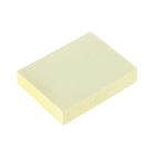 Блок с липким краем Hopax, 100 листов, 38 х 51 мм, жёлтый - Фото 1