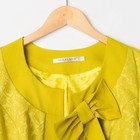 Костюм женский (болеро, платье), цвет лимон, размер 50, рост 164 - Фото 12
