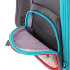 Рюкзак каркасный Hummingbird TK 37 х 32 х 18 см, мешок, для девочки, «Девочка», серый/голубой - Фото 8