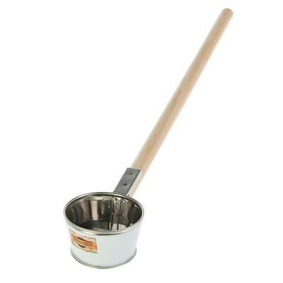 Ковш - черпак для бани и сауны, 350 мл, 60 см, нержавеющая сталь, деревянная ручка, «Добропаровъ»