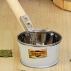 Ковш - черпак для бани и сауны, 350 мл, 60 см, нержавеющая сталь, деревянная ручка, «Добропаровъ»  (артикул 1384839)  большой выбор товаров оптом и в розницу по низким ценам с доставкой