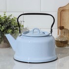 Чайник, 3,5 л, закатное дно, индукция, цвет голубой - Фото 1