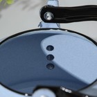 Чайник, 3.5 л, закатное дно, эмалированная сталь, голубой - Фото 4