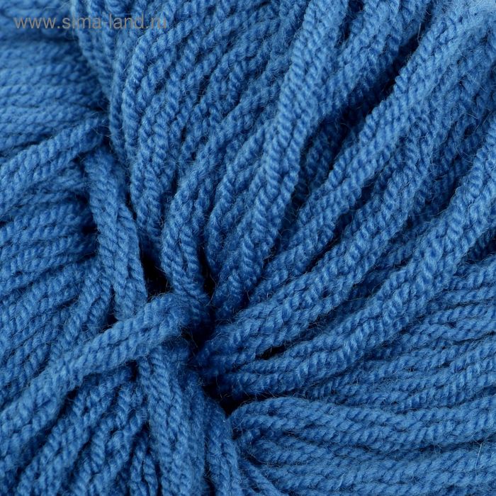 Пряжа "Стрекоза" 100% акрил 80м/100гр (1229, ярко-голубой)