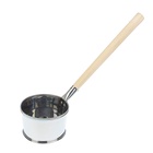 Ковш - черпак для бани и сауны, 1.2 л, 45 см, нержавеющая сталь, деревянная ручка, «Добропаровъ» - Фото 7