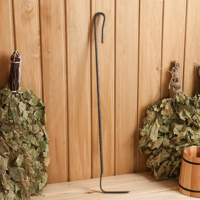 Кочерга металлическая серебристая, длина 67 см - Фото 1