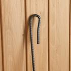 Кочерга металлическая серебристая, длина 67 см - Фото 2