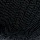 Пряжа "Ветерок" 100% вискоза 325м/100гр (0140, черный) - Фото 1