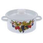 Кастрюля эмалированная «Йогурт», 2 л, рисунок и цвет ручки МИКС - Фото 4