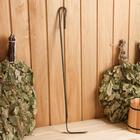 Кочерга металлическая золотистая, длина 66 см - Фото 1