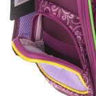 Рюкзак каркасный Hummingbird TK 37 х 32 х 18 см, мешок, для девочки, «Цветы», фиолетовый/сиреневый - Фото 8