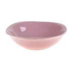 Тарелка суповая Доляна «Пастель», 18×18 см, цвет розовый - Фото 1