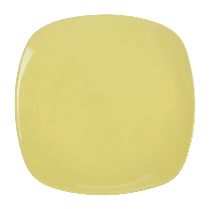 Тарелка керамическая обеденная Доляна «Пастель», d=26 см, цвет жёлтый - Фото 1