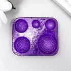 Молд пластик st-0053-1 "Серединка цветов" (d-2 см; 1,6 см; 1,4 см; 1,1 см; 0,8 см) - Фото 1