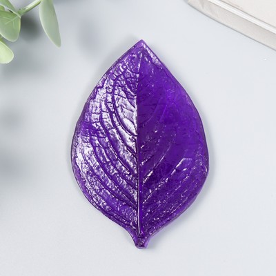 Молд пластик «Роза лист», 7.5×5 см, МИКС