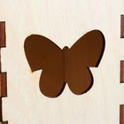 Чайный домик «Бабочка декупаж», заготовка для творчества, 13×13×24 см - Фото 3