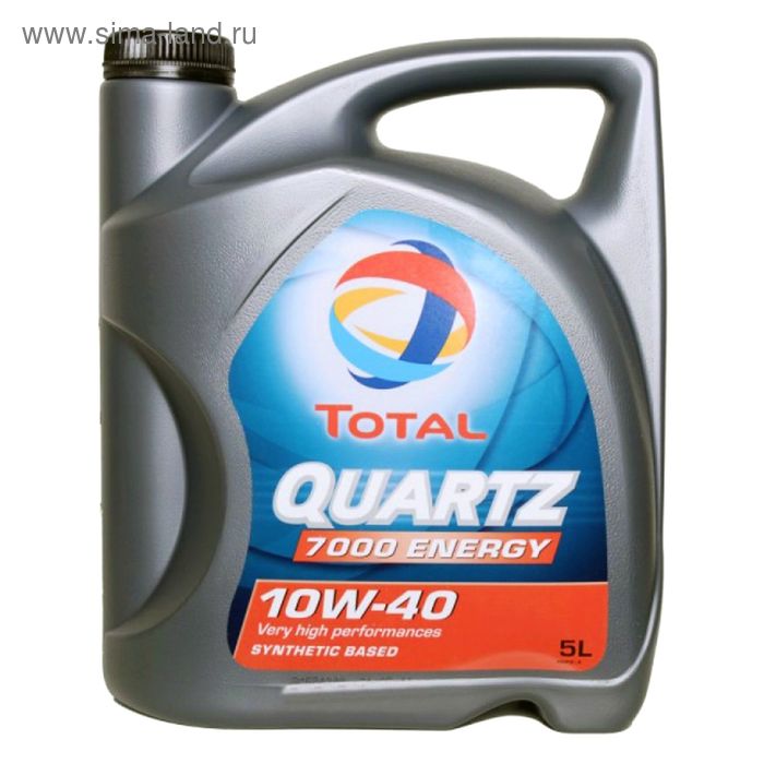 Моторное масло Total Quartz 7000 ENERGY 10W-40, 5 л - Фото 1