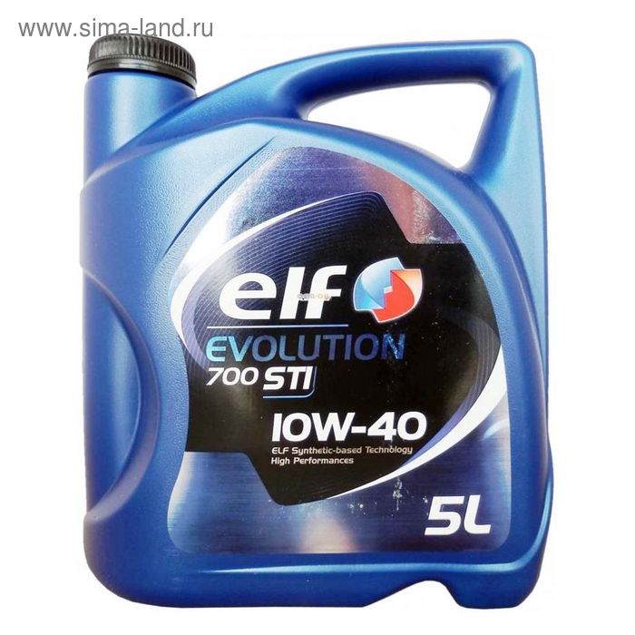 Масло моторное Elf Evolution 700 STI 10W-40, 5 л - Фото 1