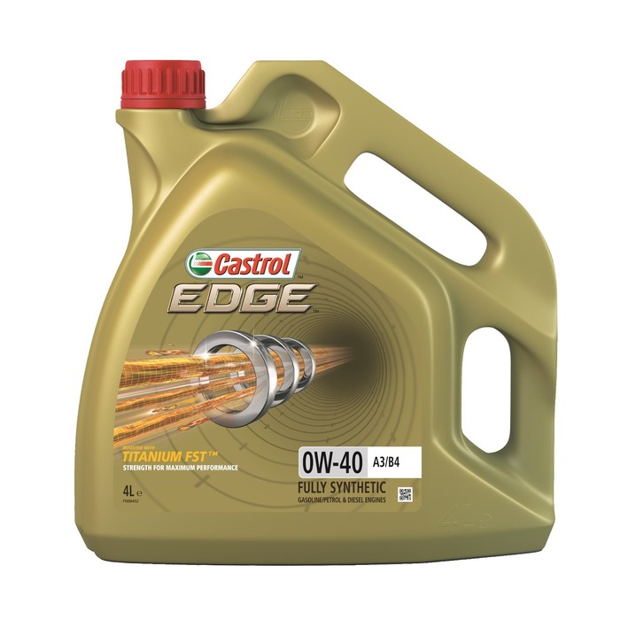 Масло моторное Castrol EDGE Titanium 0W-40 A3/B4, 4 л