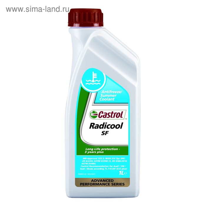 Концентрированный антифриз Castrol Radicool SF, 1 л - Фото 1