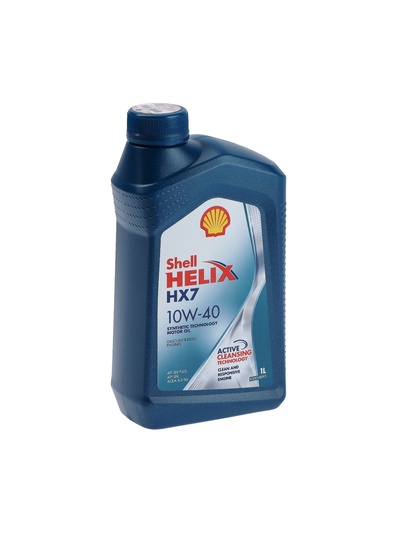 Масло моторное Shell Helix Diesel HX7 10W-40, A3/B3/B4, п/с, 1 л