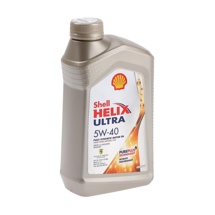 Масло моторное Shell Helix Ultra 5W-40, 1 л 550040754 - Фото 1