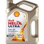 Масло моторное Shell Helix ULTRA ECT 0W-30, 550042353, 4 л 1412267 - фото 311242467