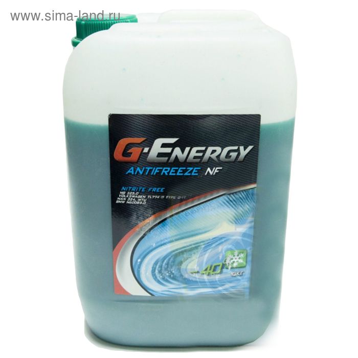 Антифриз G-Energy NF 40 зелёный, 10 кг - Фото 1