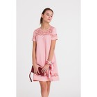 Платье, размер 44, рост 164 см, цвет розовый (арт. 4772а) - Фото 4