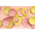 Кружка керамическая Доляна «Пастель», 280 мл, цвет розовый - Фото 5