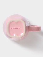 Кружка керамическая Доляна «Пастель», 280 мл, розовая - Фото 4